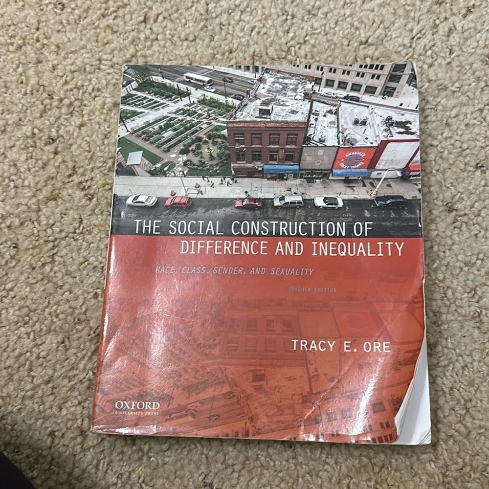 Social Construction of Difference & Inequality Textbook